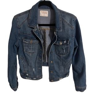 Distressed Jean Jacket